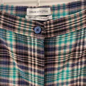 Urban Outfitters Straight Plaid Pants